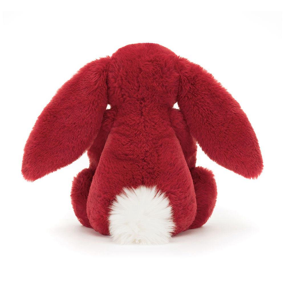 Jellycat Bashful Luxe Bunny Scarlett 31cm x 12cm x 9cm Animals Rot | Deutschland  269-LFPUGV