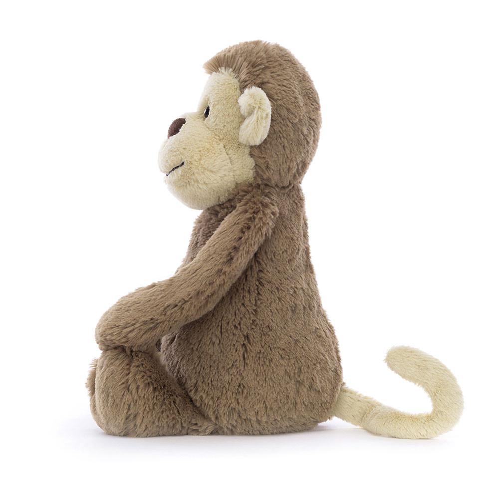 Jellycat Bashful Monkey 31cm x 12cm x 9cm Animals Braun | Deutschland  857-DVTZGN