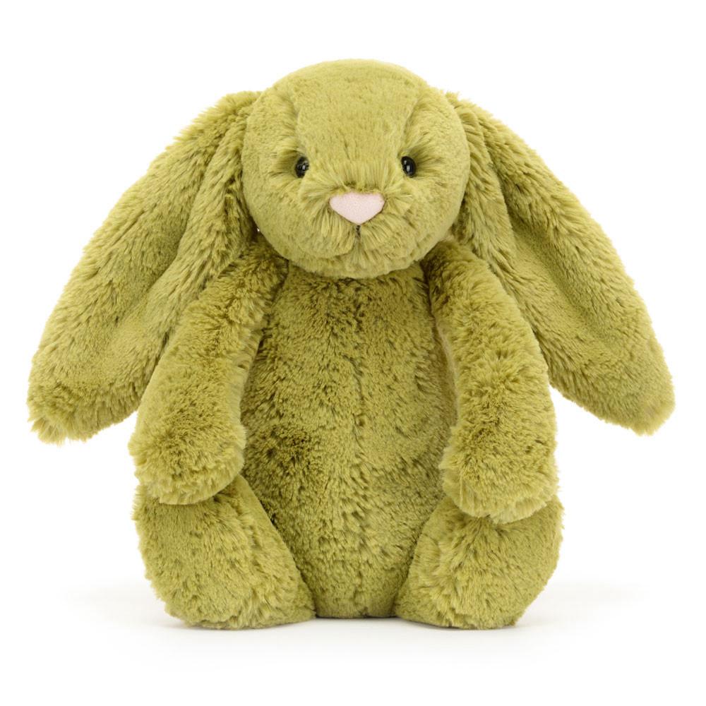 Jellycat Bashful Moss Bunny 31cm x 12cm x 9cm Animals Grün | Deutschland  298-PROYZE