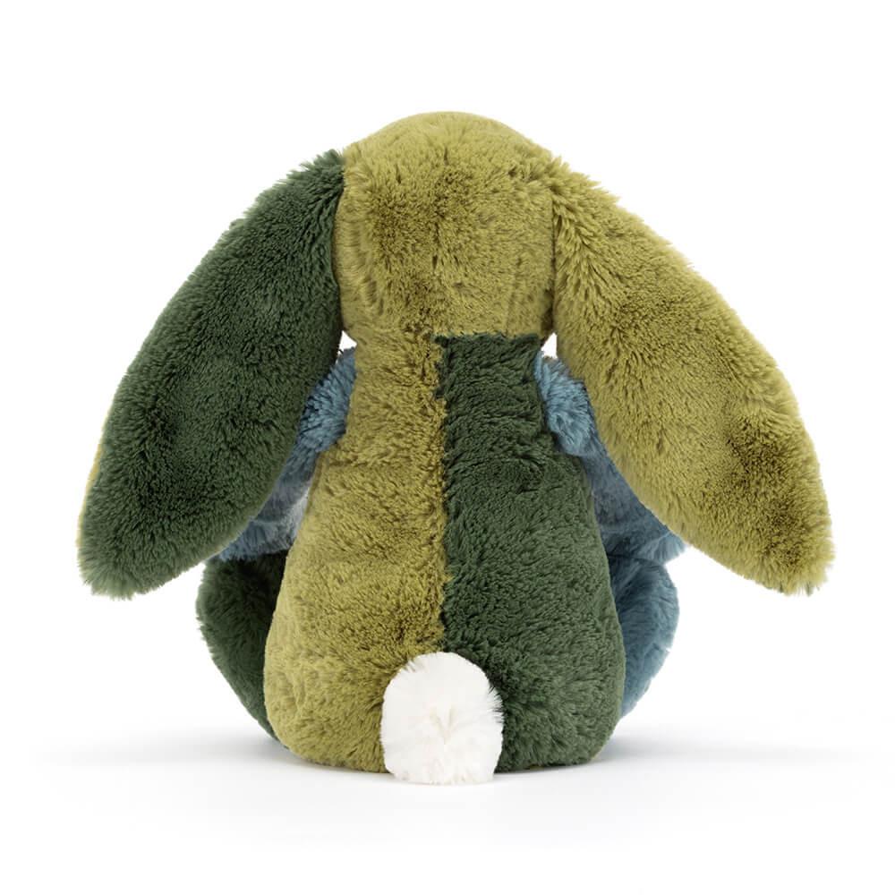 Jellycat Bashful Patchwork Basil Bunny 31cm x 12cm x 9cm Animals Grün | Deutschland  689-NLTYBI
