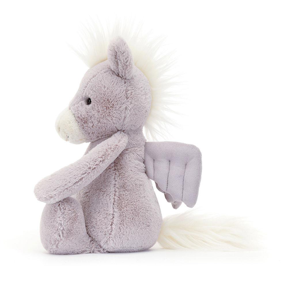 Jellycat Bashful Pegasus 31cm x 12cm x 9cm Animals Lila | Deutschland  128-RSPBML