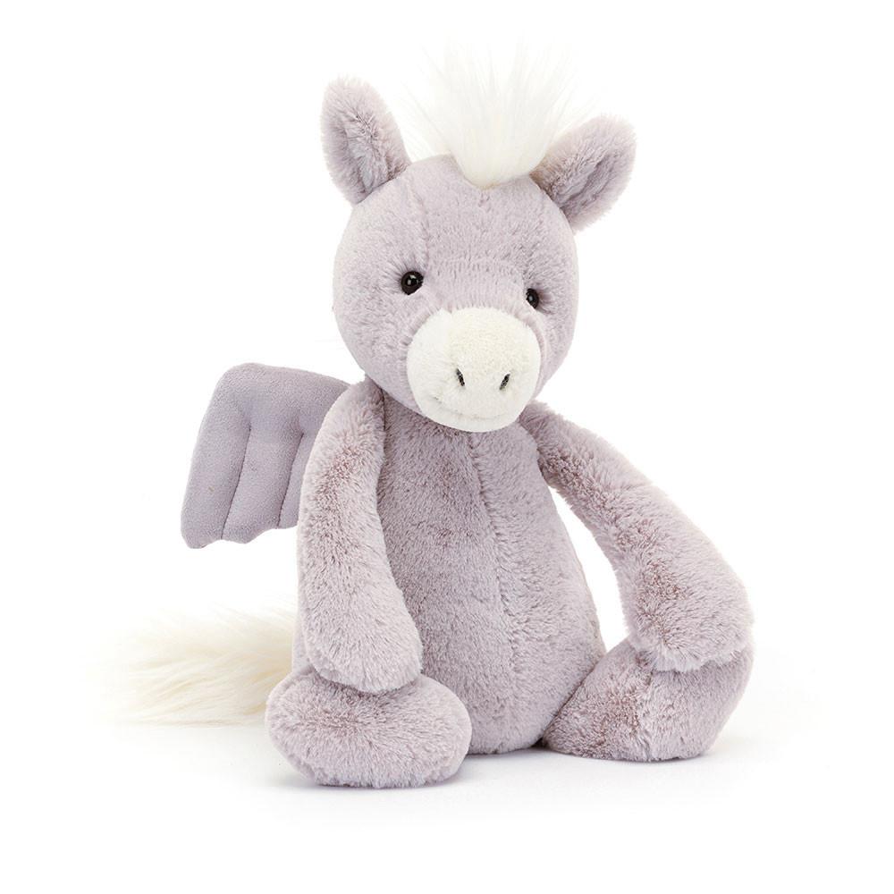 Jellycat Bashful Pegasus 31cm x 12cm x 9cm Animals Lila | Deutschland  128-RSPBML