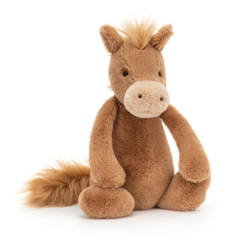 Jellycat Bashful Pony 31cm x 12cm x 9cm Animals Braun | Deutschland  302-DORKJL