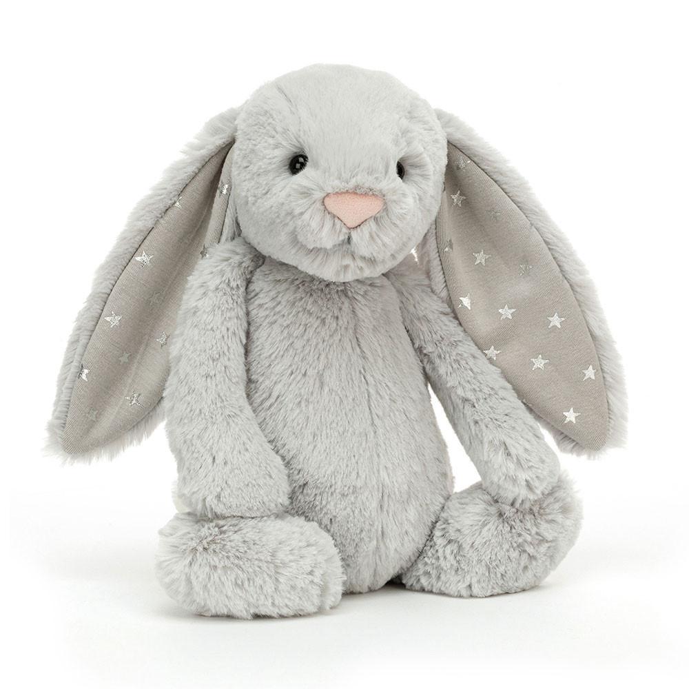 Jellycat Bashful Shimmer Bunny 31cm x 12cm x 9cm Animals Grau | Deutschland  249-PDNRJX