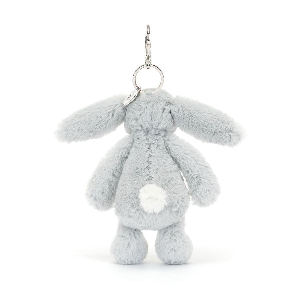 Jellycat Bashful Silver Bunny 15cm x 4cm x 3cm Bag Charm Grau | Deutschland  526-UOLEFQ