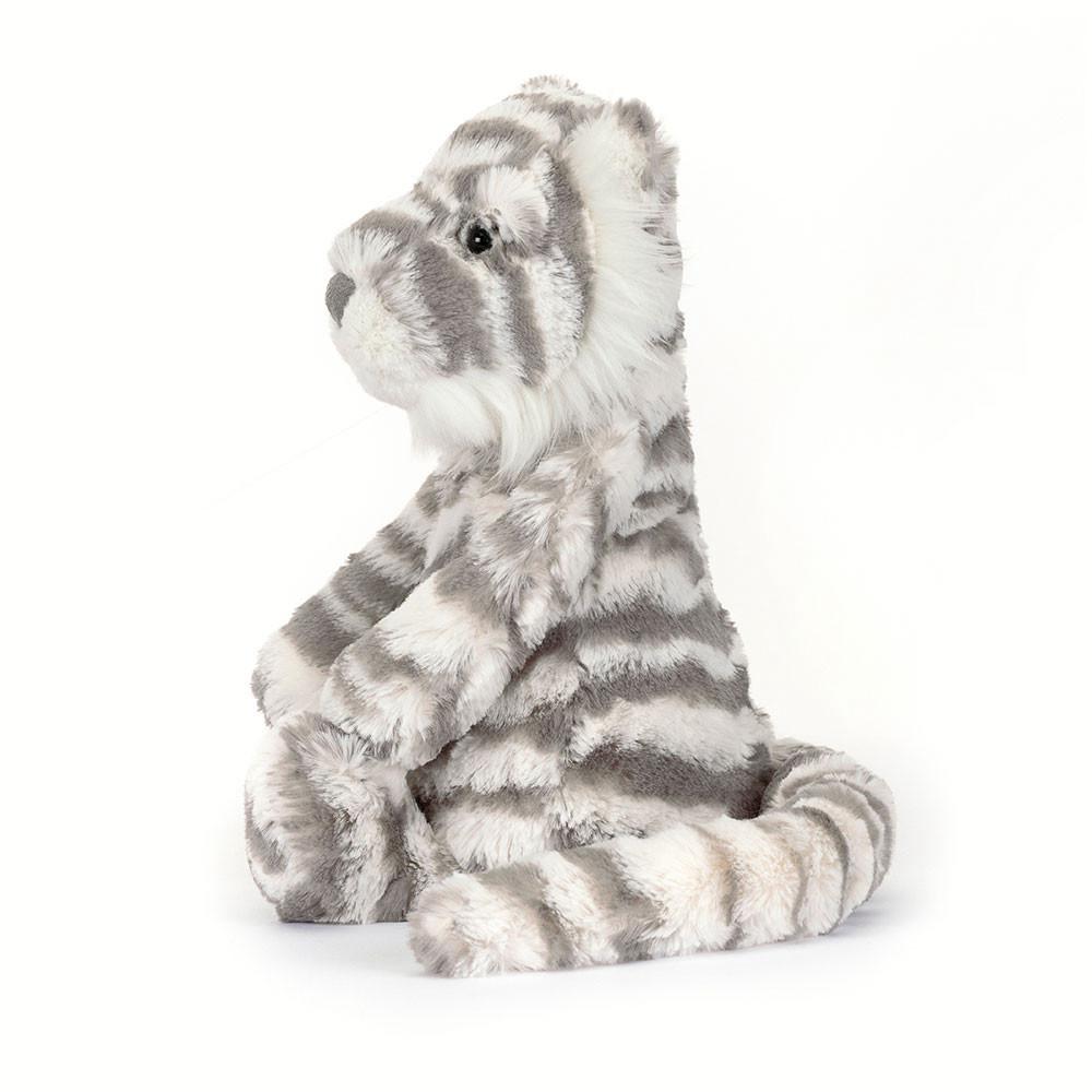 Jellycat Bashful Snow Tiger 31cm x 12cm x 9cm Animals Weiß | Deutschland  153-QESXIK