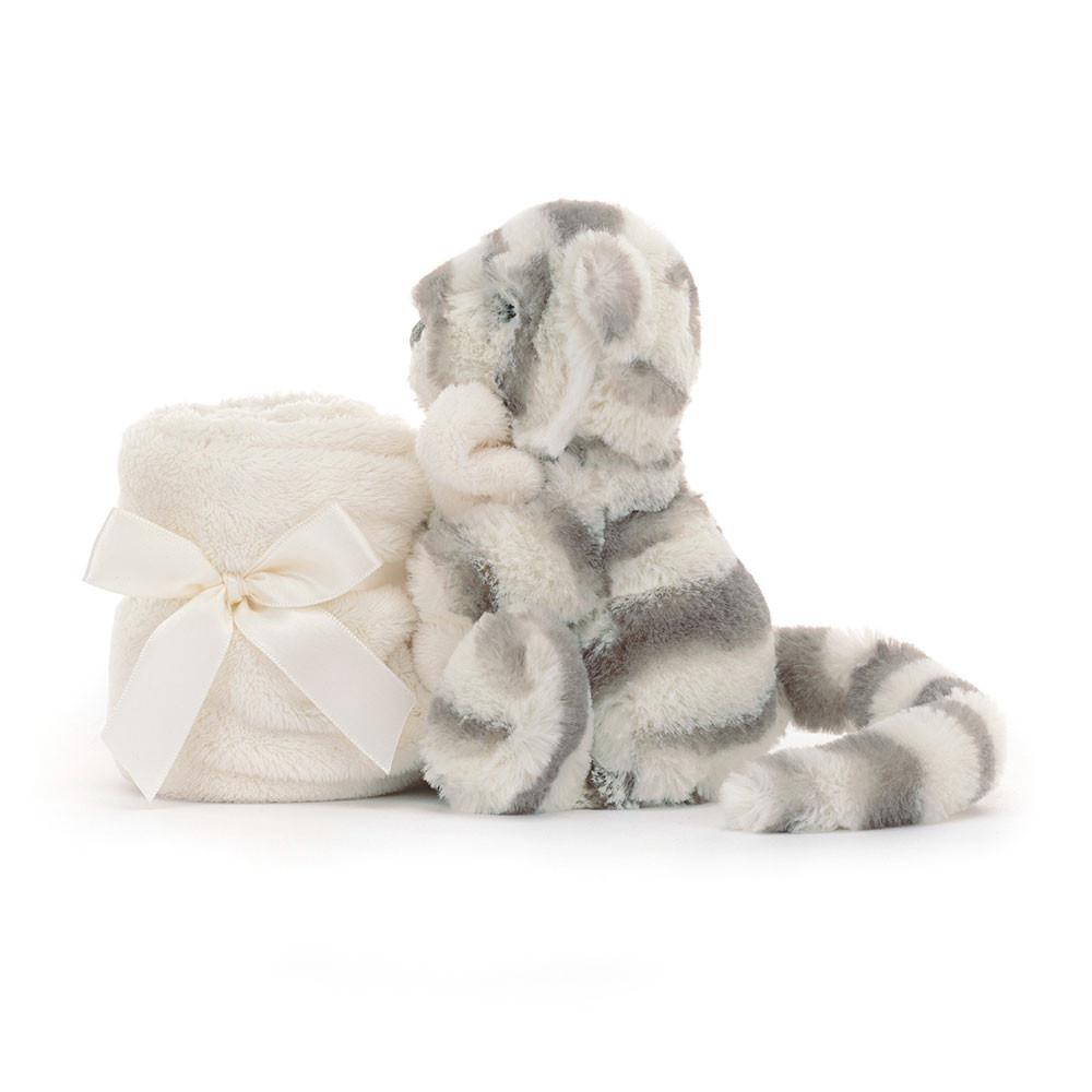 Jellycat Bashful Snow Tiger Soother 15cm x 34cm x 34cm Baby & Books Grau | Deutschland  052-YHEMFA