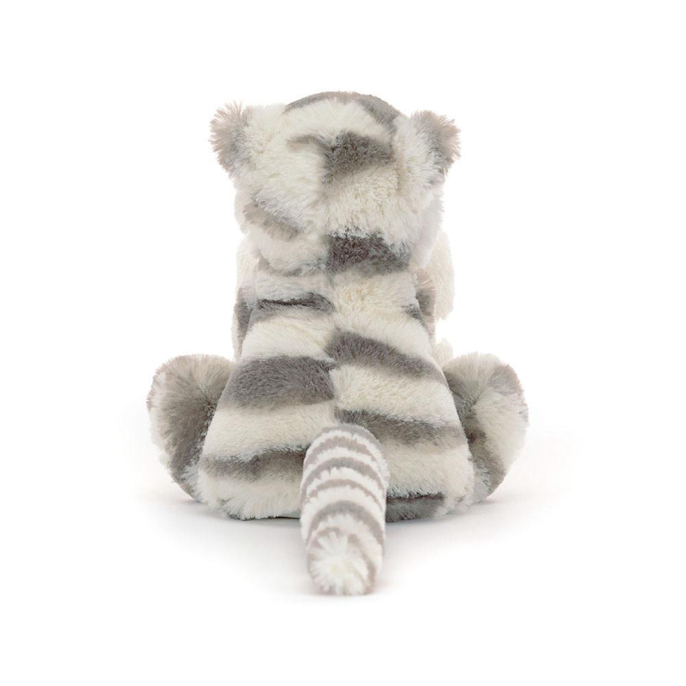 Jellycat Bashful Snow Tiger Soother 15cm x 34cm x 34cm Baby & Books Grau | Deutschland  052-YHEMFA