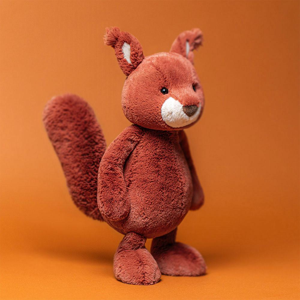 Jellycat Bashful Squirrel 31cm x 12cm x 9cm Animals Rot | Deutschland  209-IGRJEQ