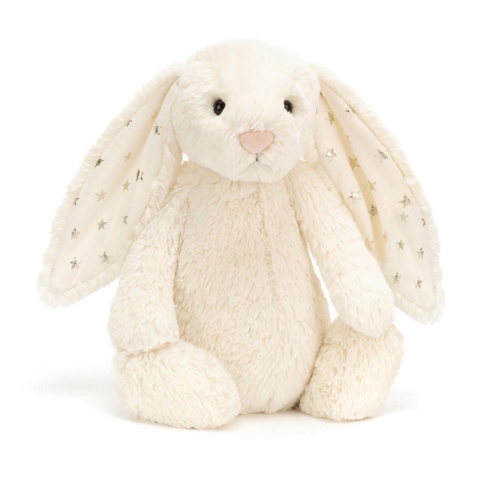 Jellycat Bashful Twinkle Bunny 31cm x 12cm x 9cm Animals Weiß | Deutschland  495-EGAPIC