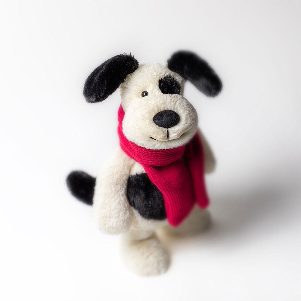 Jellycat Bashful Winter Puppy 31cm x 12cm x 9cm Animals Weiß | Deutschland  986-BJWHNE
