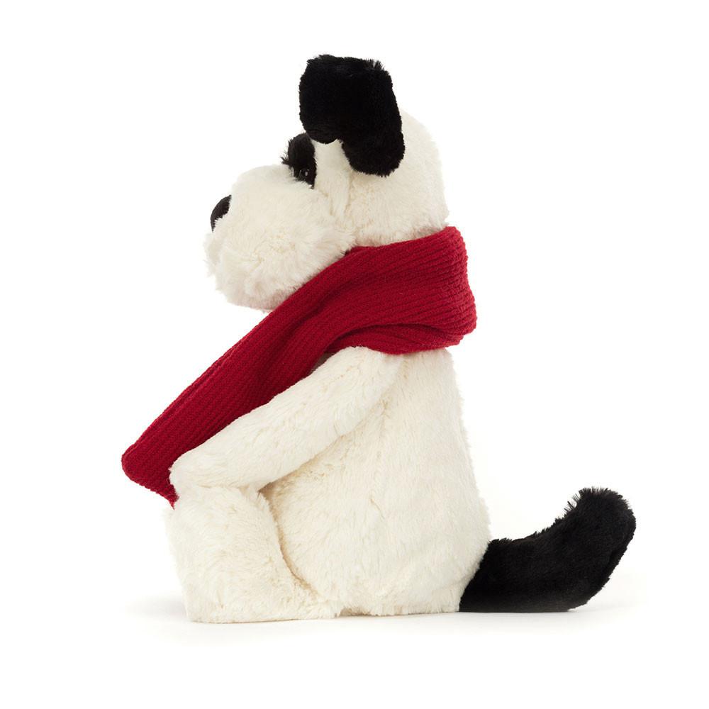 Jellycat Bashful Winter Puppy 31cm x 12cm x 9cm Animals Weiß | Deutschland  986-BJWHNE