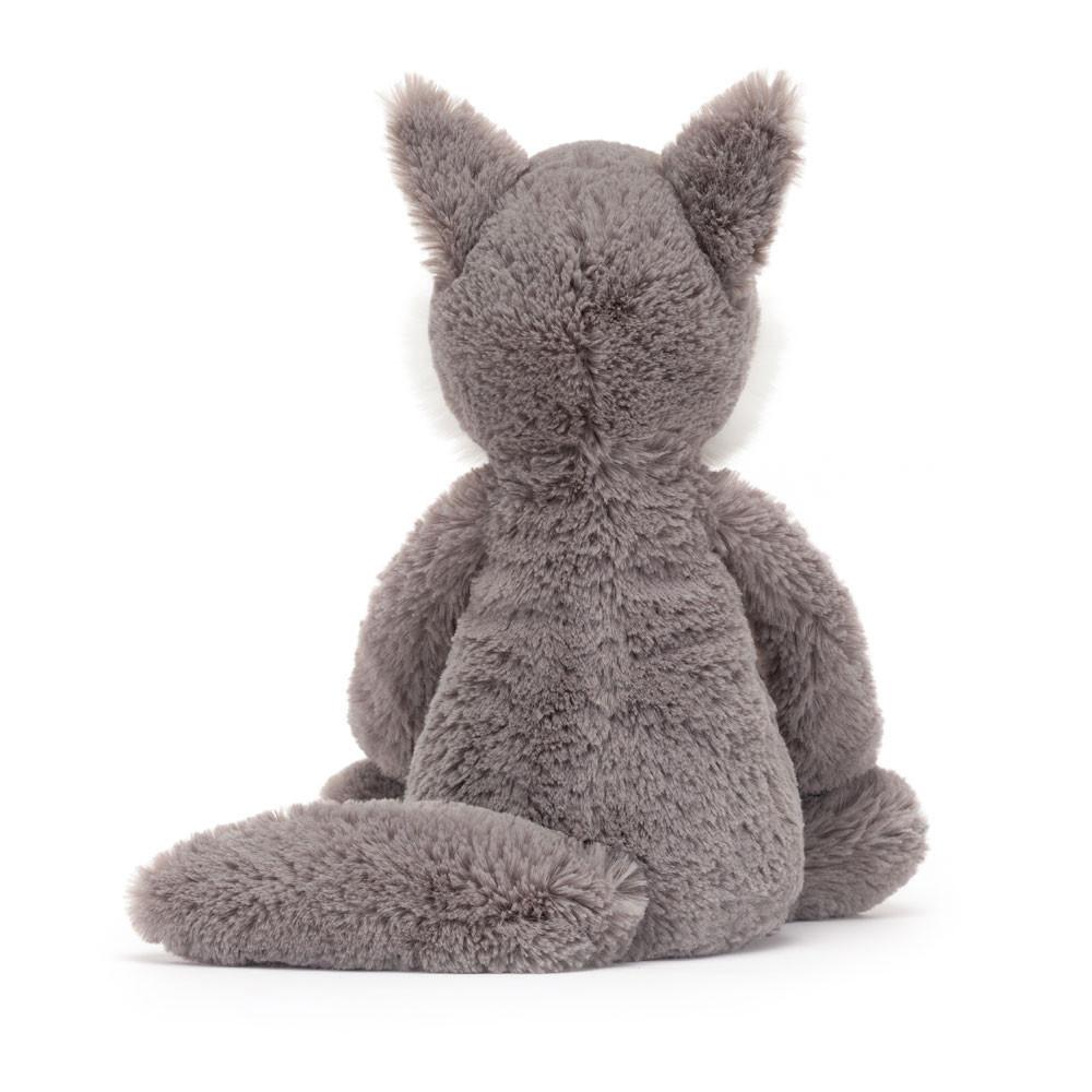 Jellycat Bashful Wolf 31cm x 12cm x 9cm Animals Grau | Deutschland  286-PKGWMZ
