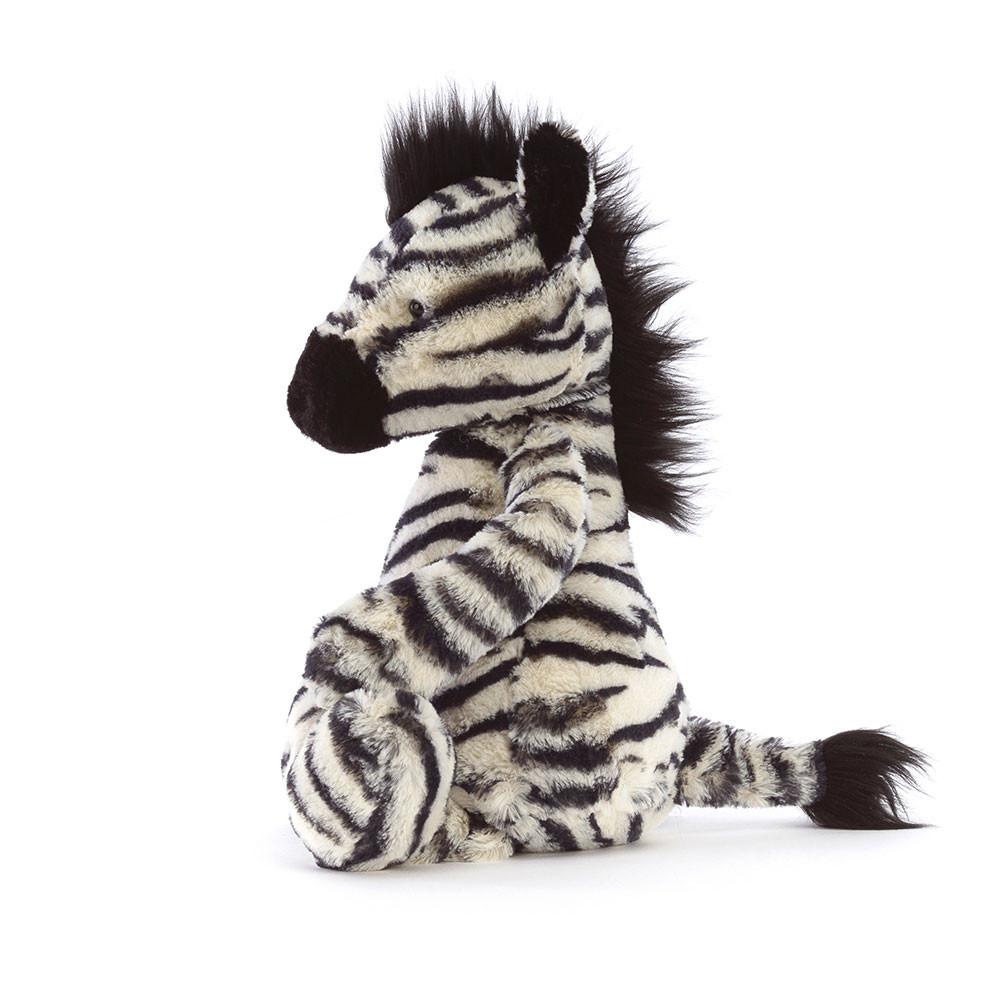 Jellycat Bashful Zebra 31cm x 12cm x 9cm Animals Weiß | Deutschland  795-JYASNE