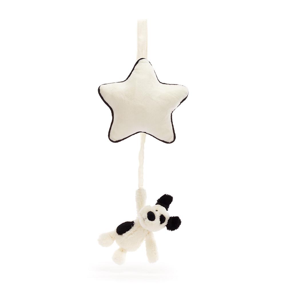 Jellycat Bashful & Cream Puppy Musical Pull 30cm x 20cm x 6cm Baby & Books Weiß | Deutschland  314-EDRNFV