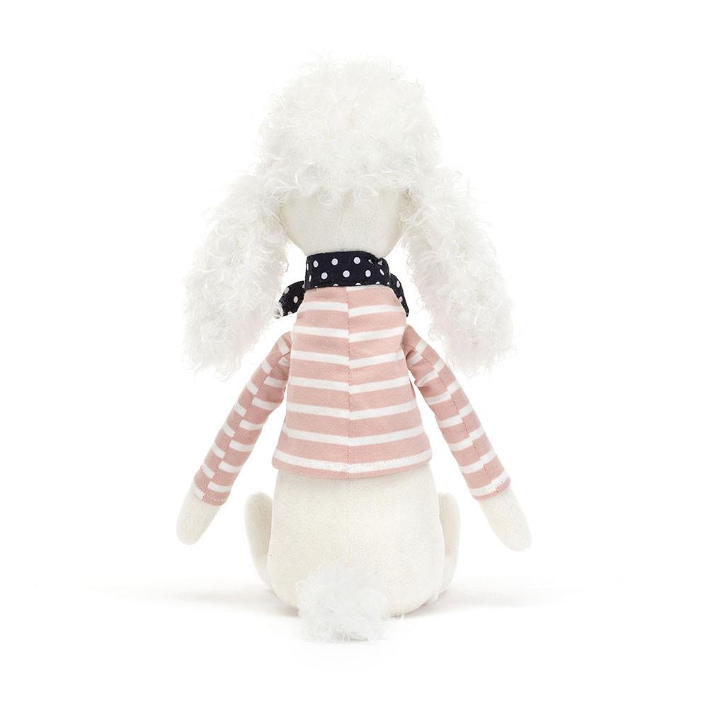 Jellycat Beatnik Buddy Poodle 11.8in x 2.8in x 2in Animals Weiß | Deutschland  276-ENOQWP