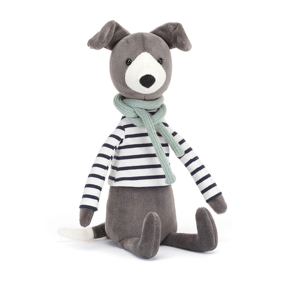 Jellycat Beatnik Buddy Whippet 11.8in x 2.8in x 2in Animals Grau | Deutschland  937-WFPDGX