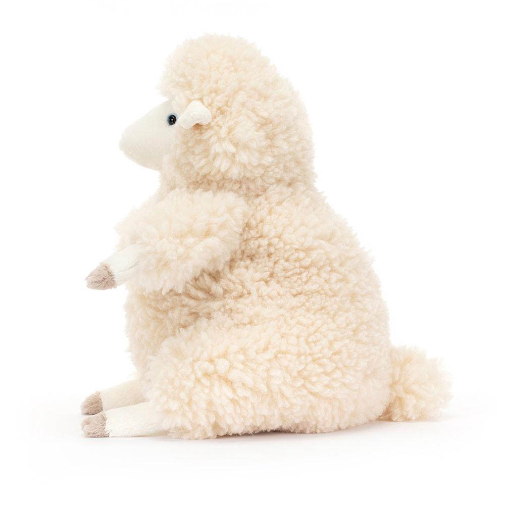 Jellycat Bibbly Bobbly Sheep 36cm x 22cm x 20cm Animals Weiß | Deutschland  201-VNQZFR
