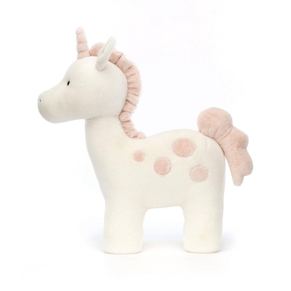 Jellycat Big Spottie Unicorn 42cm x 15cm x 23cm Animals Weiß | Deutschland  360-JSORTQ