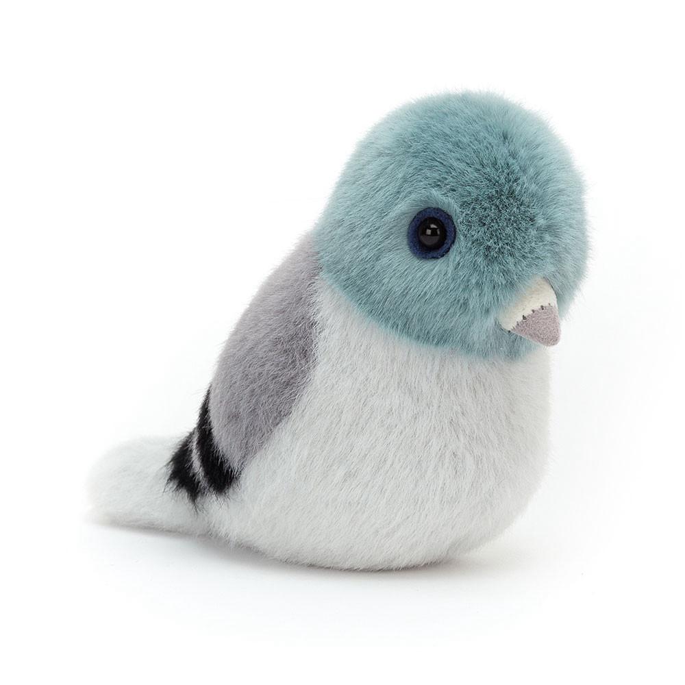 Jellycat Birdling Pigeon 10cm x 7cm x 9cm Animals Grau | Deutschland  621-EQRUIA