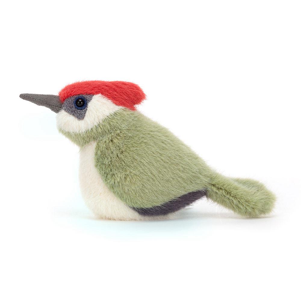 Jellycat Birdling Woodpecker 10cm x 7cm x 9cm Animals Grün | Deutschland  498-FKEVPC
