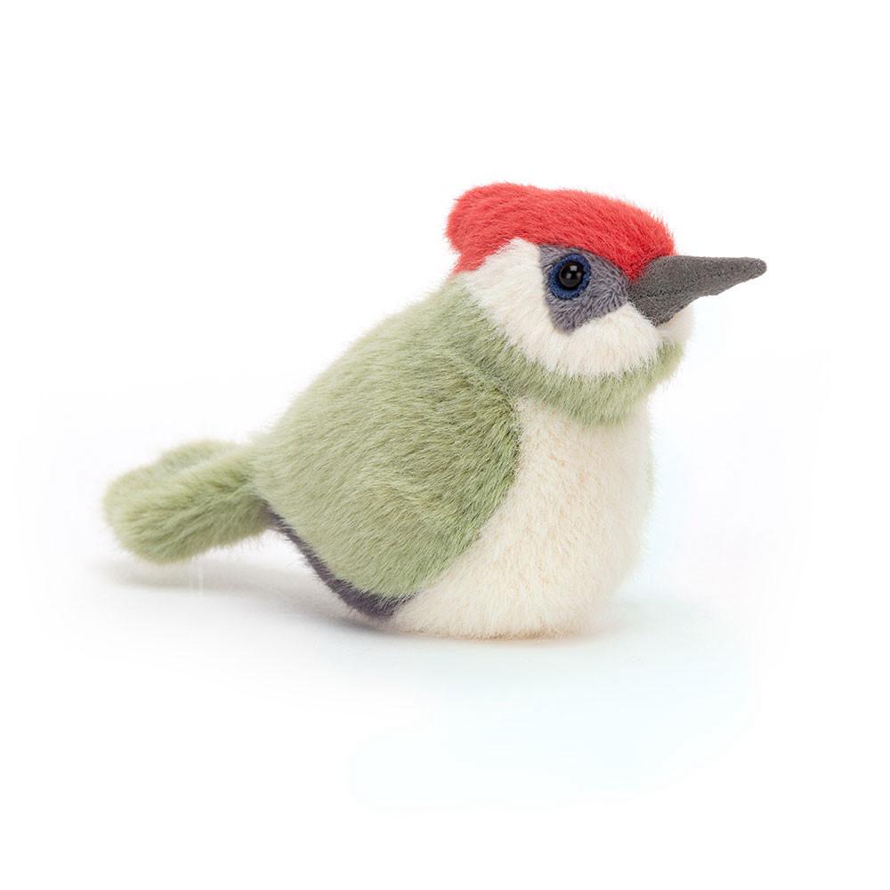Jellycat Birdling Woodpecker 10cm x 7cm x 9cm Animals Grün | Deutschland  498-FKEVPC