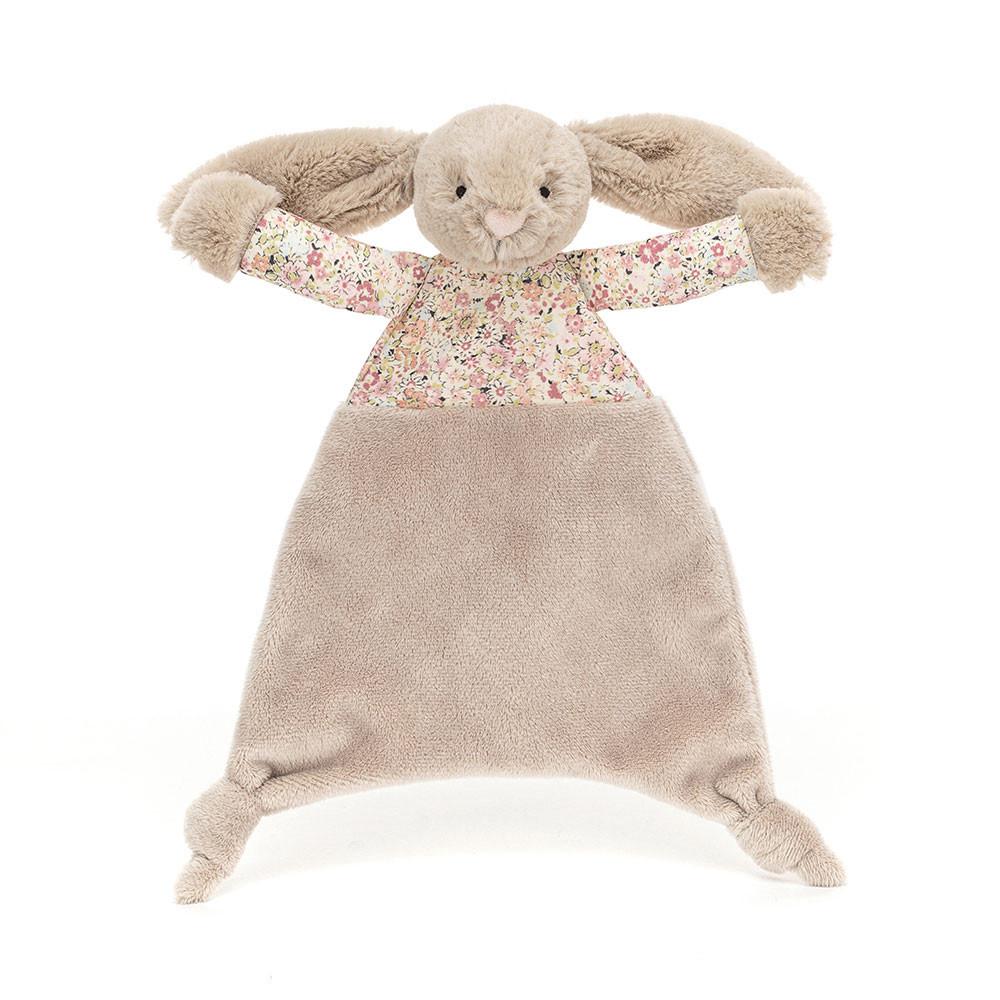 Jellycat Blossom Bunny Comforter 22cm x 18cm x 7cm Baby & Books Beige | Deutschland  723-ABIZSH