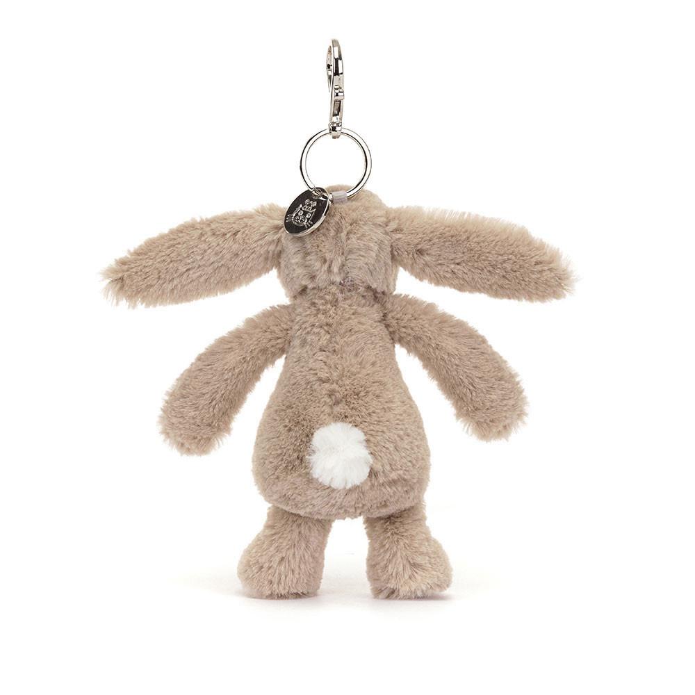Jellycat Blossom Bunny 'Petal' 18cm x 5cm x 4cm Bag Charm Beige | Deutschland  695-BDOQNT