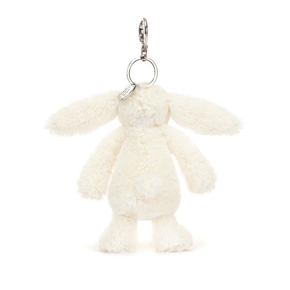 Jellycat Blossom Cream Bunny 'Berry' 17cm x 4cm x 3cm Bag Charm Weiß | Deutschland  829-RWSOIX