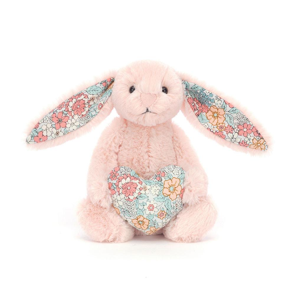 Jellycat Blossom Heart Bunny 31cm x 12cm x 9cm Animals Rosa | Deutschland  570-LSNVAT
