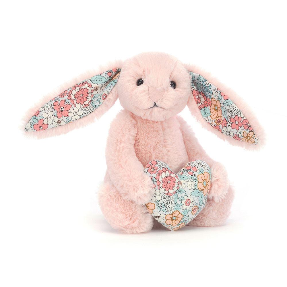 Jellycat Blossom Heart Bunny 31cm x 12cm x 9cm Animals Rosa | Deutschland  570-LSNVAT