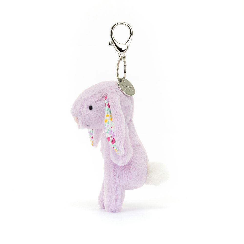 Jellycat Blossom Jasmine Bunny 17cm x 4cm x 3cm Bag Charm Lila | Deutschland  561-ESPNFB