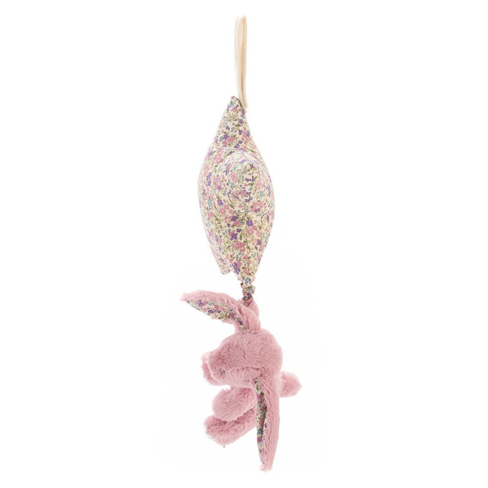 Jellycat Blossom Tulip Bunny Star Musical Pull 30cm x 19cm x 3cm Baby & Books Rosa | Deutschland  618-BLONPX