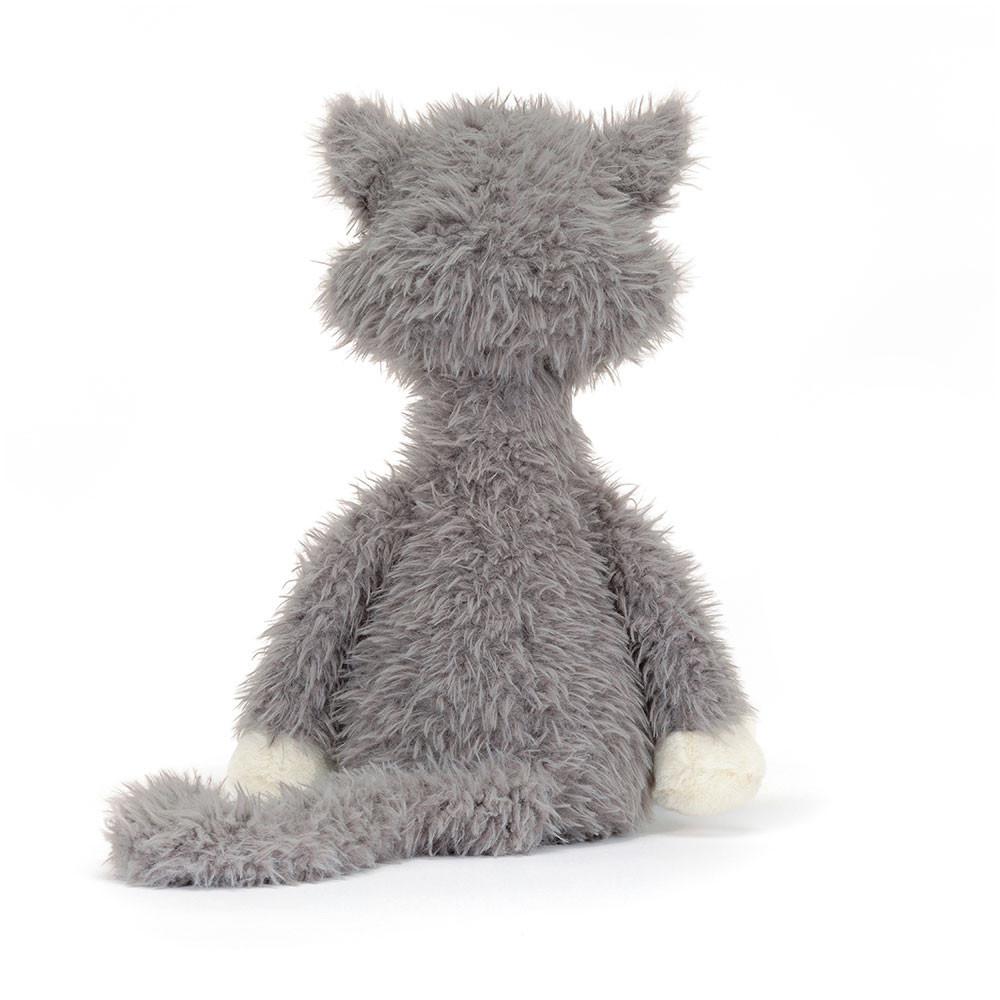 Jellycat Blowzy Belle Cat 16.9in x 3.9in x 5.1in Animals Grau | Deutschland  623-NPWDEM