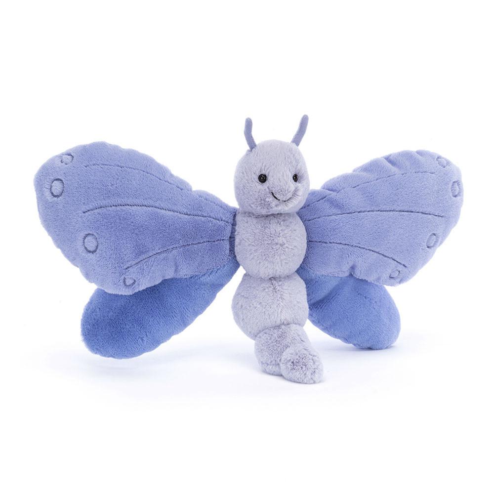 Jellycat Bluebell Butterfly 23cm x 32cm x 6cm Animals Blau | Deutschland  025-NMLVXI