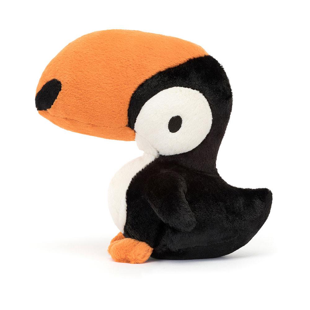 Jellycat Bodacious Beak Toucan 22cm x 10cm x 13cm Animals Schwarz | Deutschland  052-HKLPTV