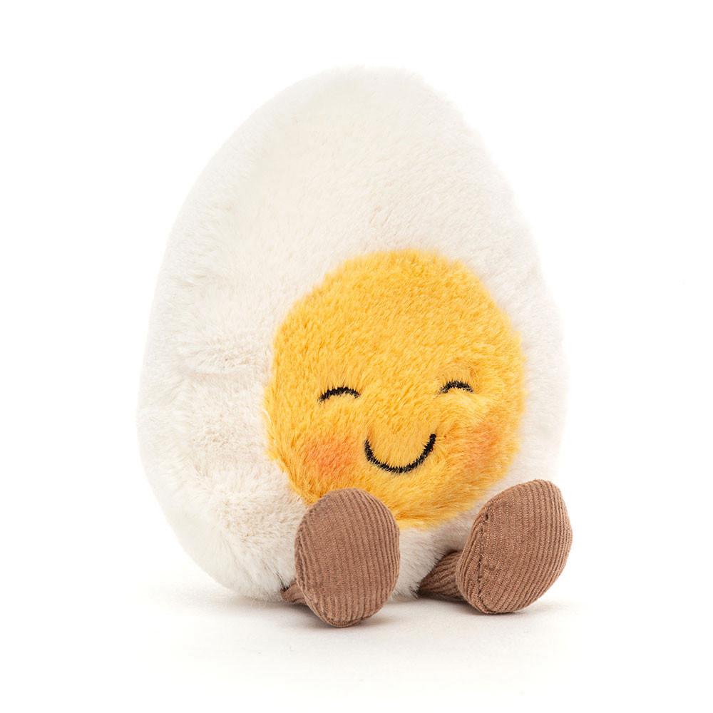 Jellycat Boiled Egg Blushing 14cm x 9cm x 4cm Amuseables Weiß | Deutschland  093-BNUYOH