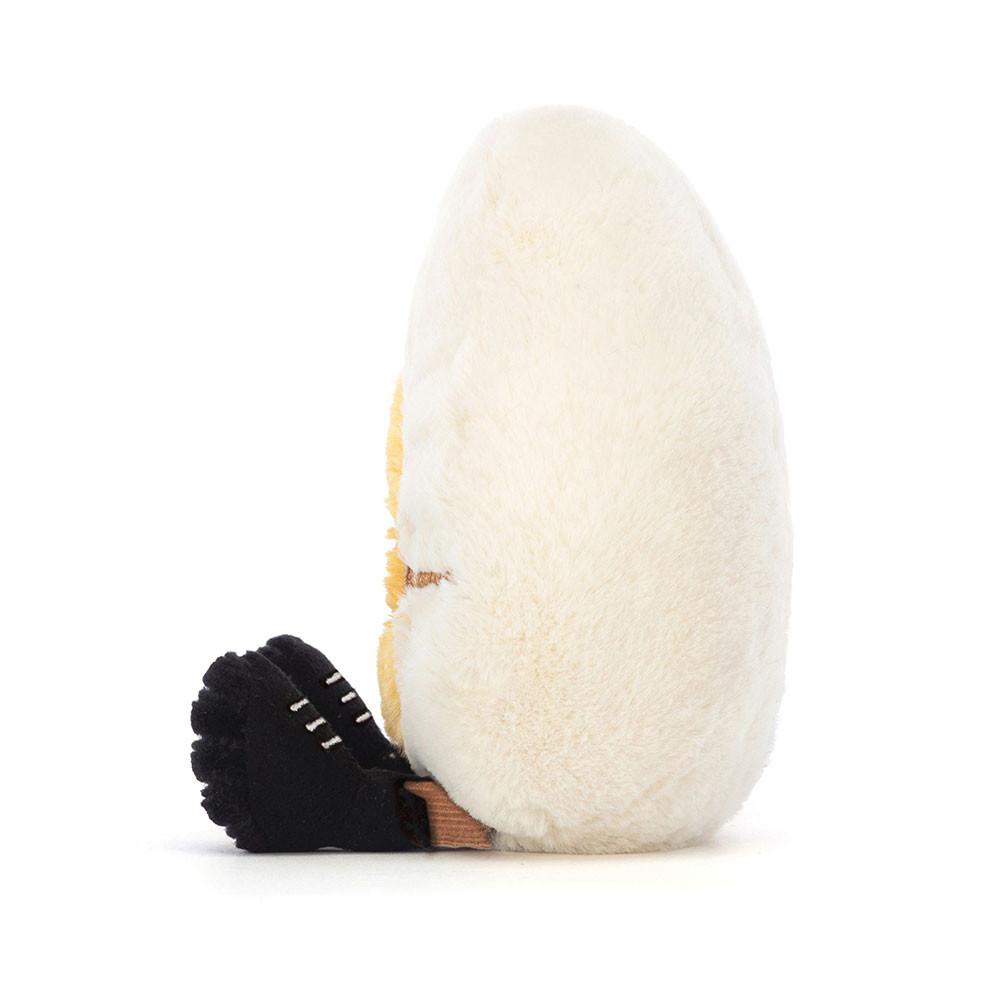 Jellycat Boiled Egg Chic 14cm x 9cm x 4cm Amuseables Weiß | Deutschland  178-TGPYRZ