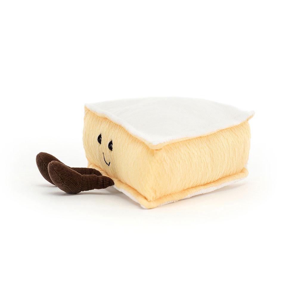 Jellycat Brie 9cm x 22cm x 13cm Amuseables Weiß | Deutschland  328-RYAKNZ