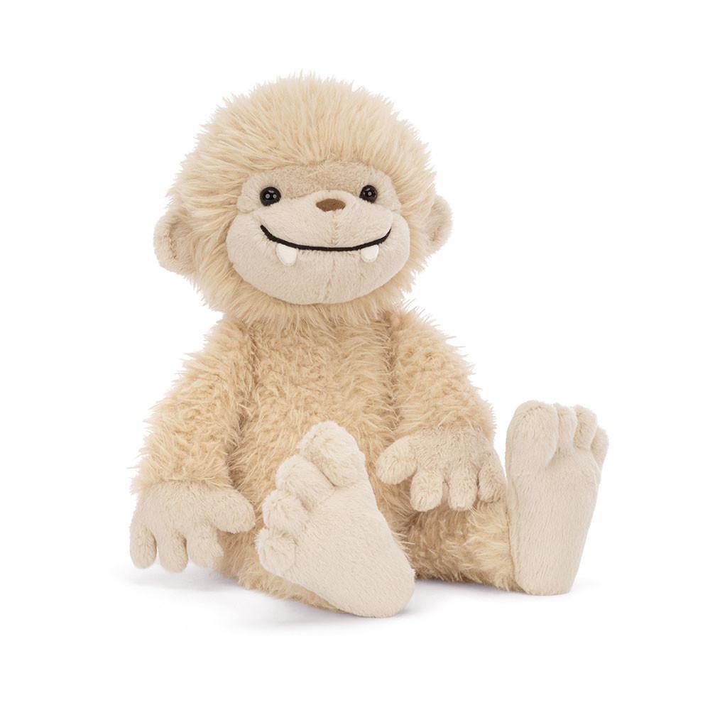 Jellycat Bucky Bigfoot 32cm x 13cm x 10cm Animals Beige | Deutschland  067-GQCMAH