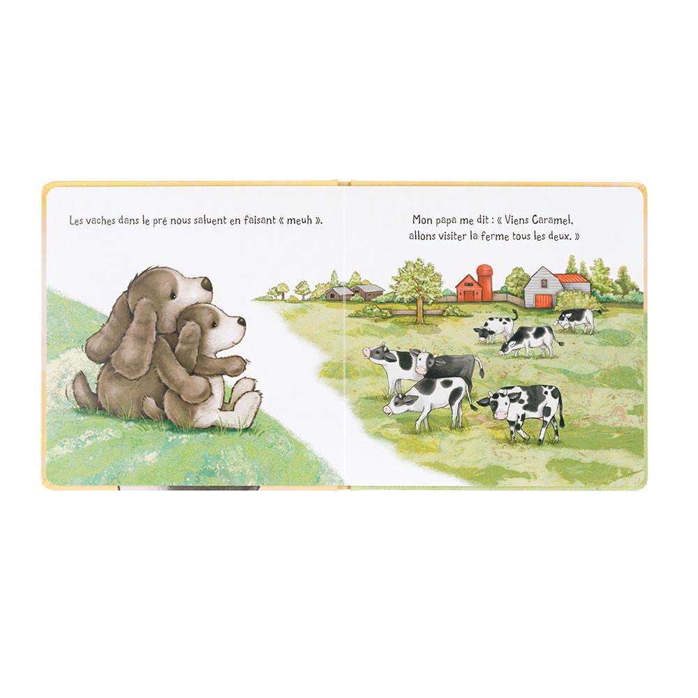 Jellycat Caramel Le Toutou Timide Et Son Papa & Bashful Fudge Puppy Medium Discover Braun | Deutschland  027-QFTSNU