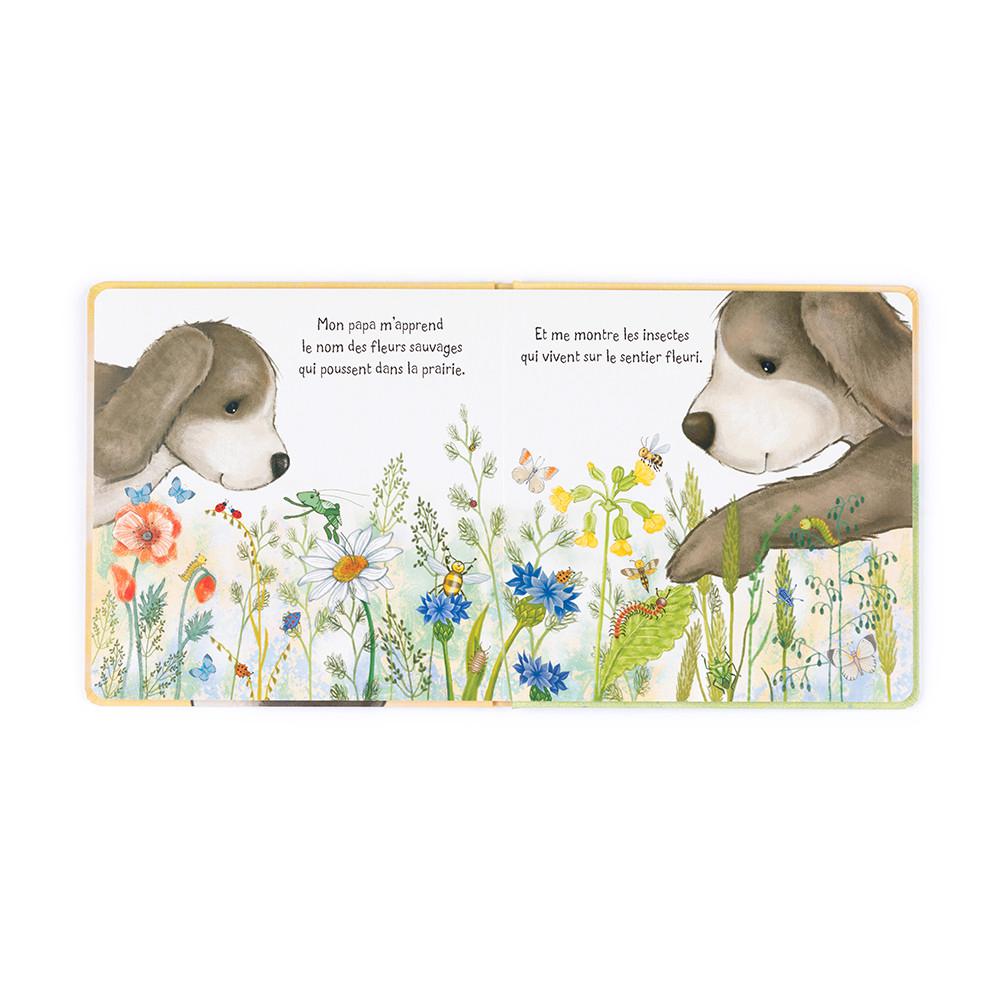 Jellycat Caramel Le Toutou Timide Et Son Papa Livre 21cm x 21cm x 2cm Baby & Books Braun | Deutschland  865-DBSWGM
