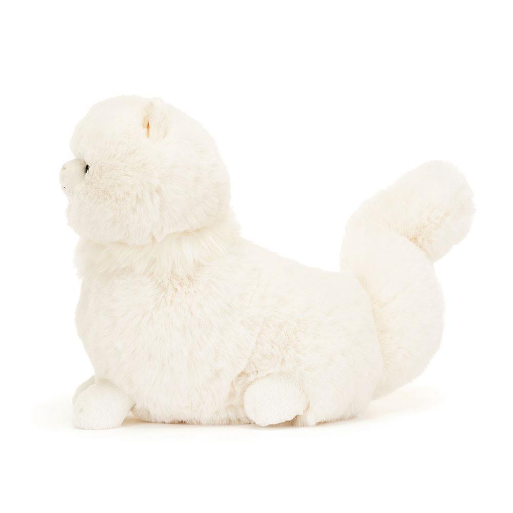 Jellycat Carissa Persian Cat 9.8in x 5.9in x 9.8in Animals Weiß | Deutschland  652-CXEDHP