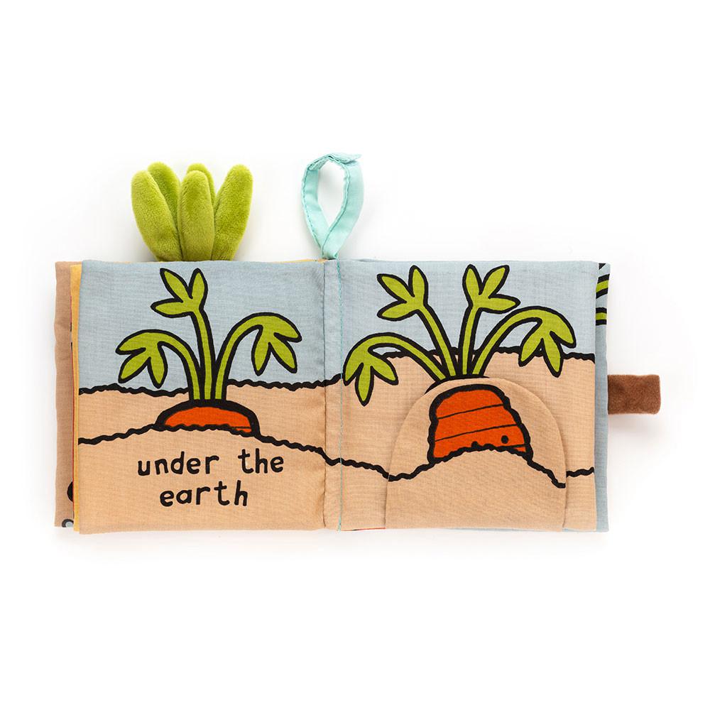 Jellycat Carrot Book 15cm x 15cm x 5cm Baby & Books Orange | Deutschland  251-BVSHCP