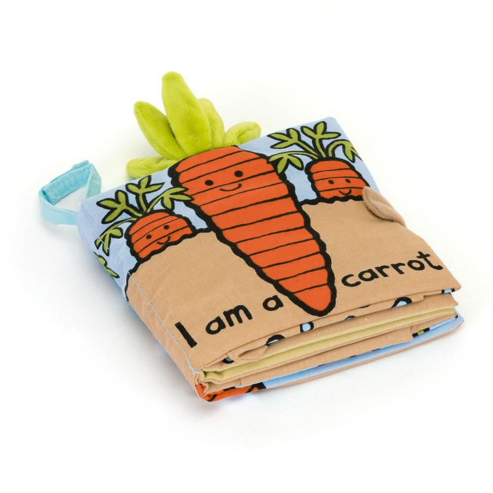 Jellycat Carrot Book 15cm x 15cm x 5cm Baby & Books Orange | Deutschland  251-BVSHCP
