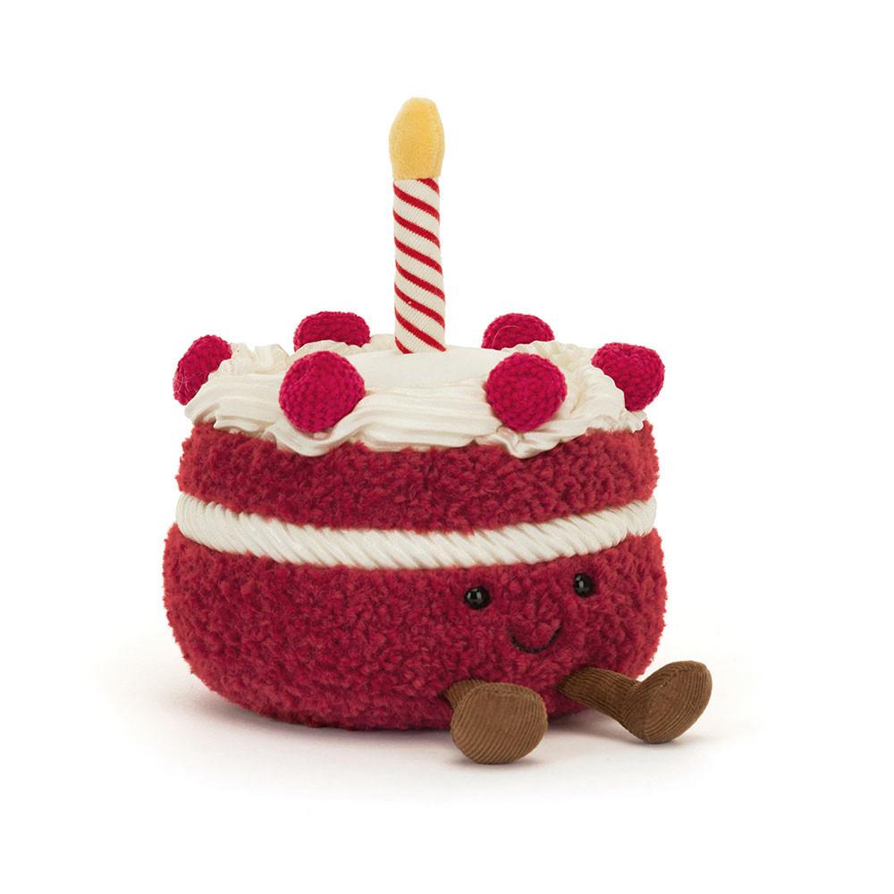 Jellycat Cheri Cake 12cm x 13cm x 12cm Amuseables Rot | Deutschland  746-QWVKHR