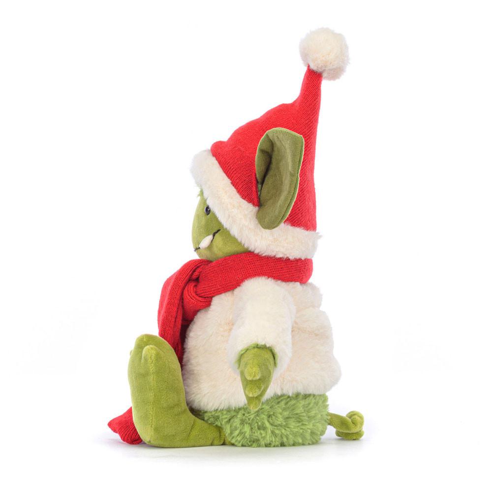Jellycat Christmas Grizzo 30cm x 10cm x 9cm Animals Grün | Deutschland  895-UJAIWG