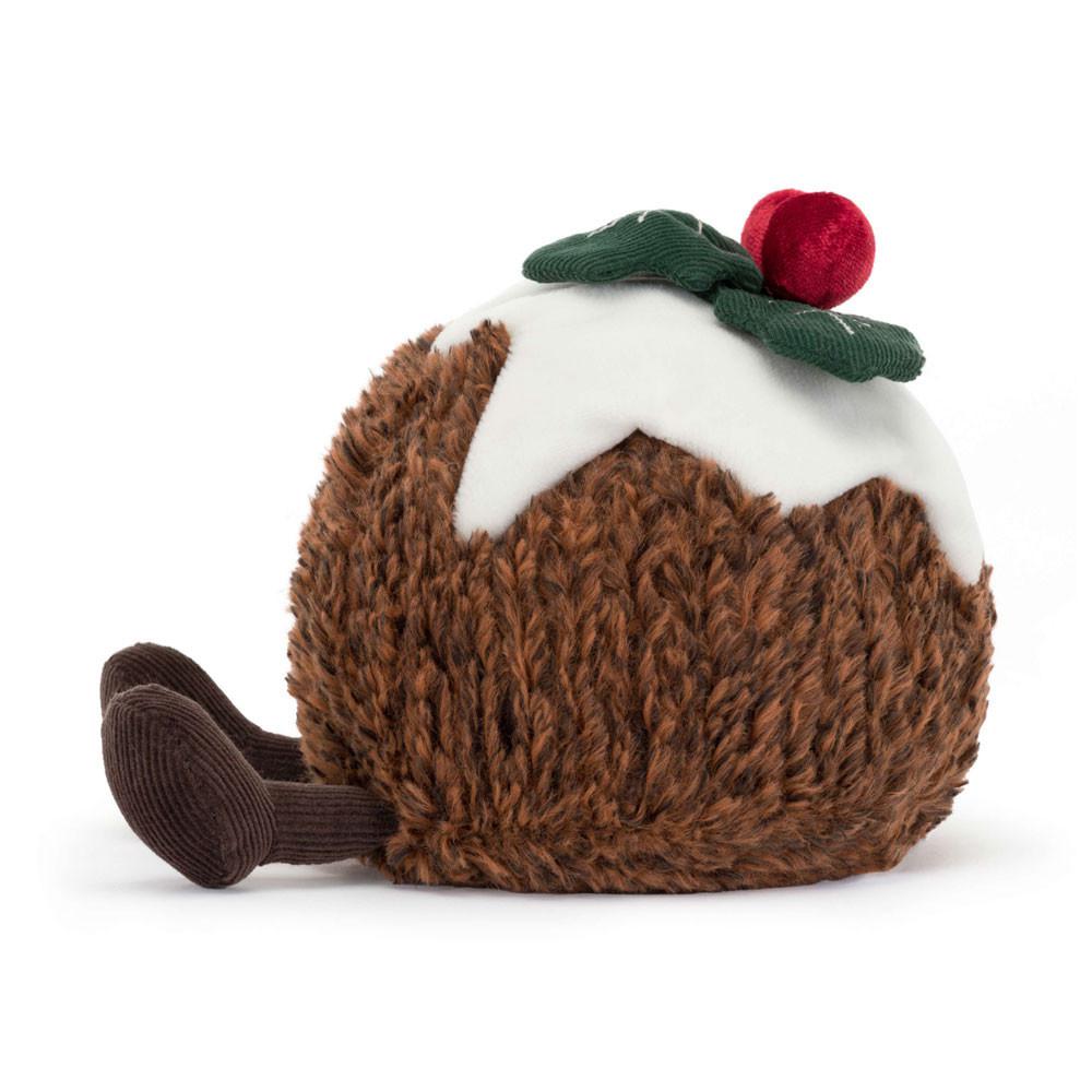 Jellycat Christmas Pudding 17cm x 13cm x 12cm Amuseables Braun | Deutschland  356-GZOUIJ