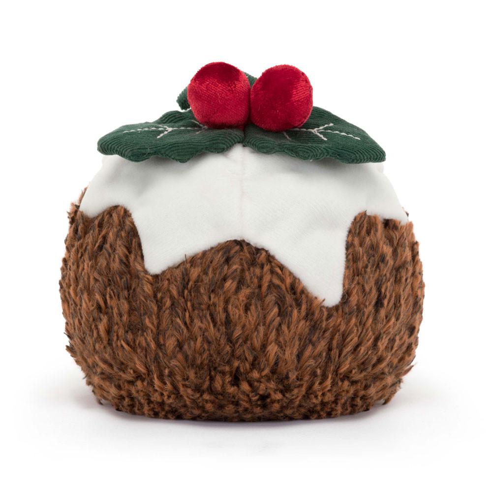 Jellycat Christmas Pudding 17cm x 13cm x 12cm Amuseables Braun | Deutschland  356-GZOUIJ