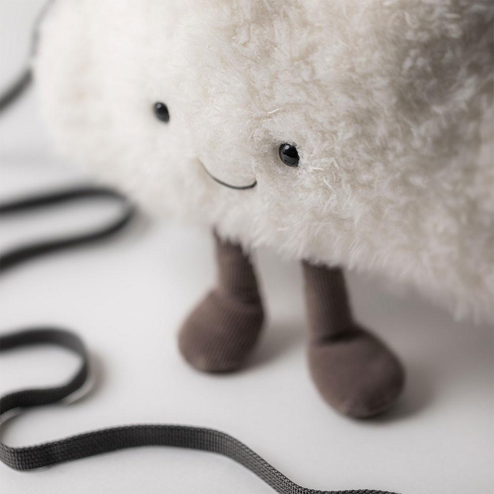Jellycat Cloud 20cm x 23cm x 5cm Tasche Weiß | Deutschland  127-IUXMNL